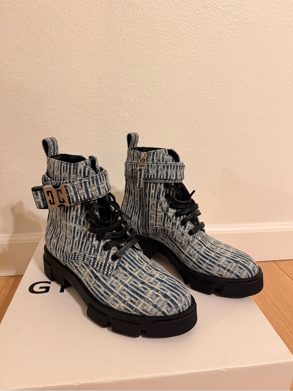 Givenchy Terra Heeled Ankle Boots